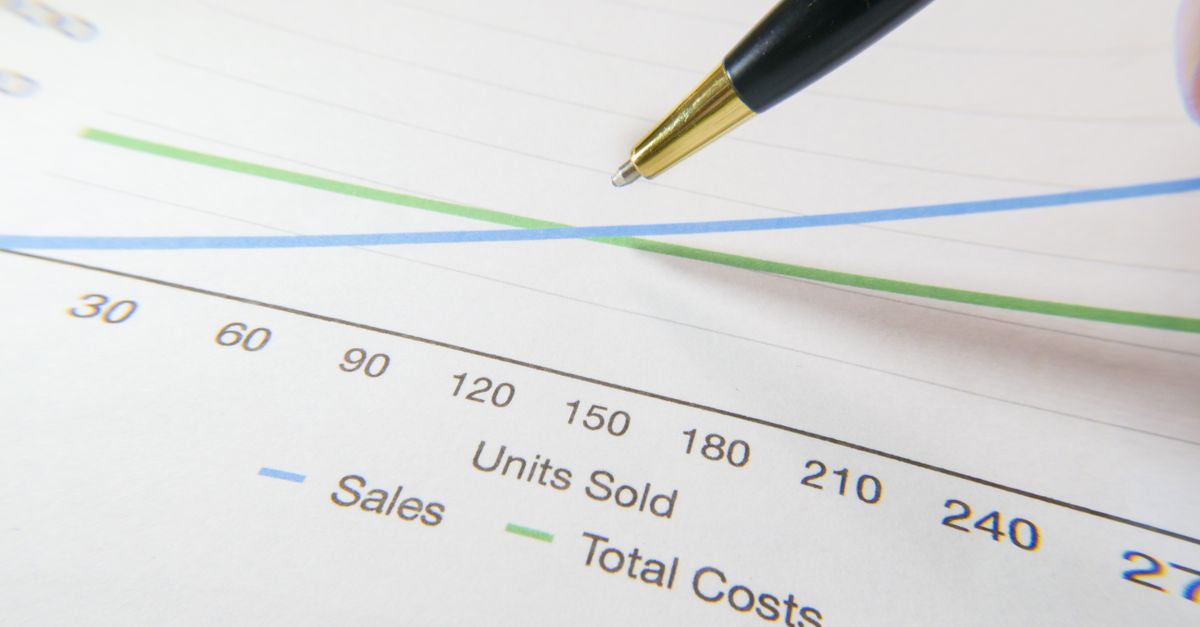Chart of cloud service costs with a breakdown by category