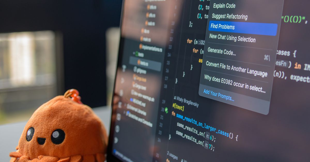 Screen with configuration files and a highlighted change plan