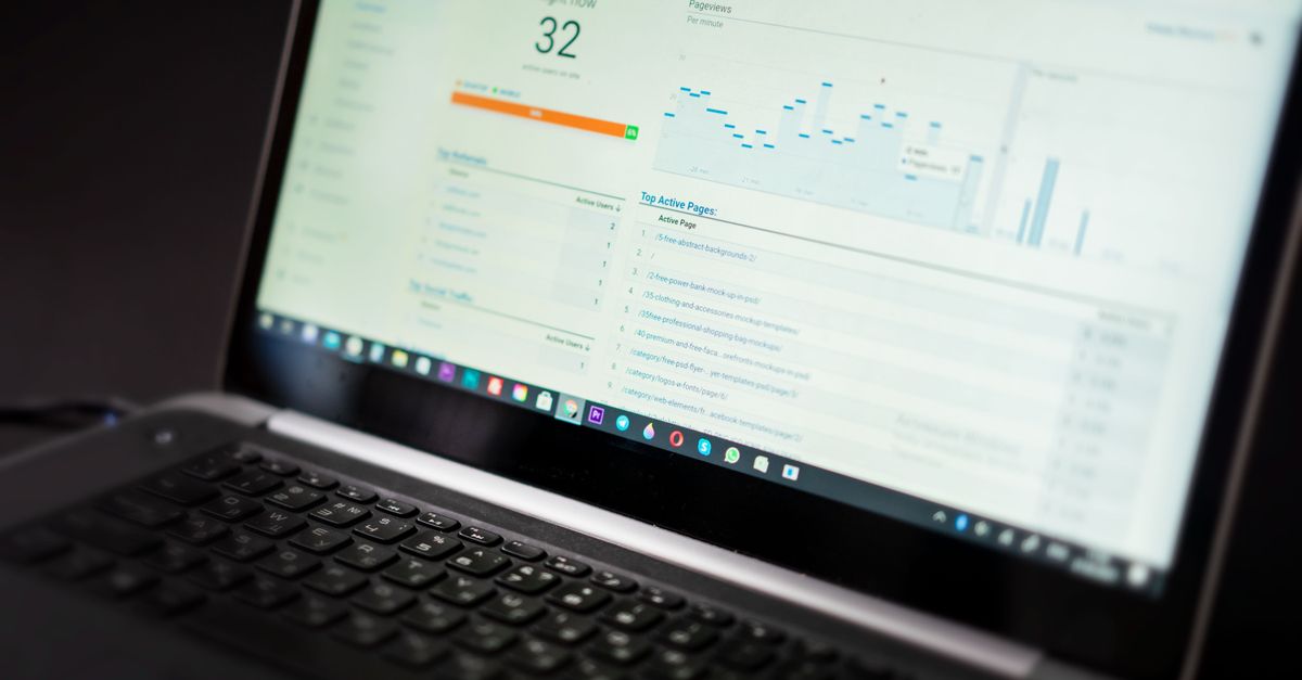 Monitoring dashboard with metric charts and event logs